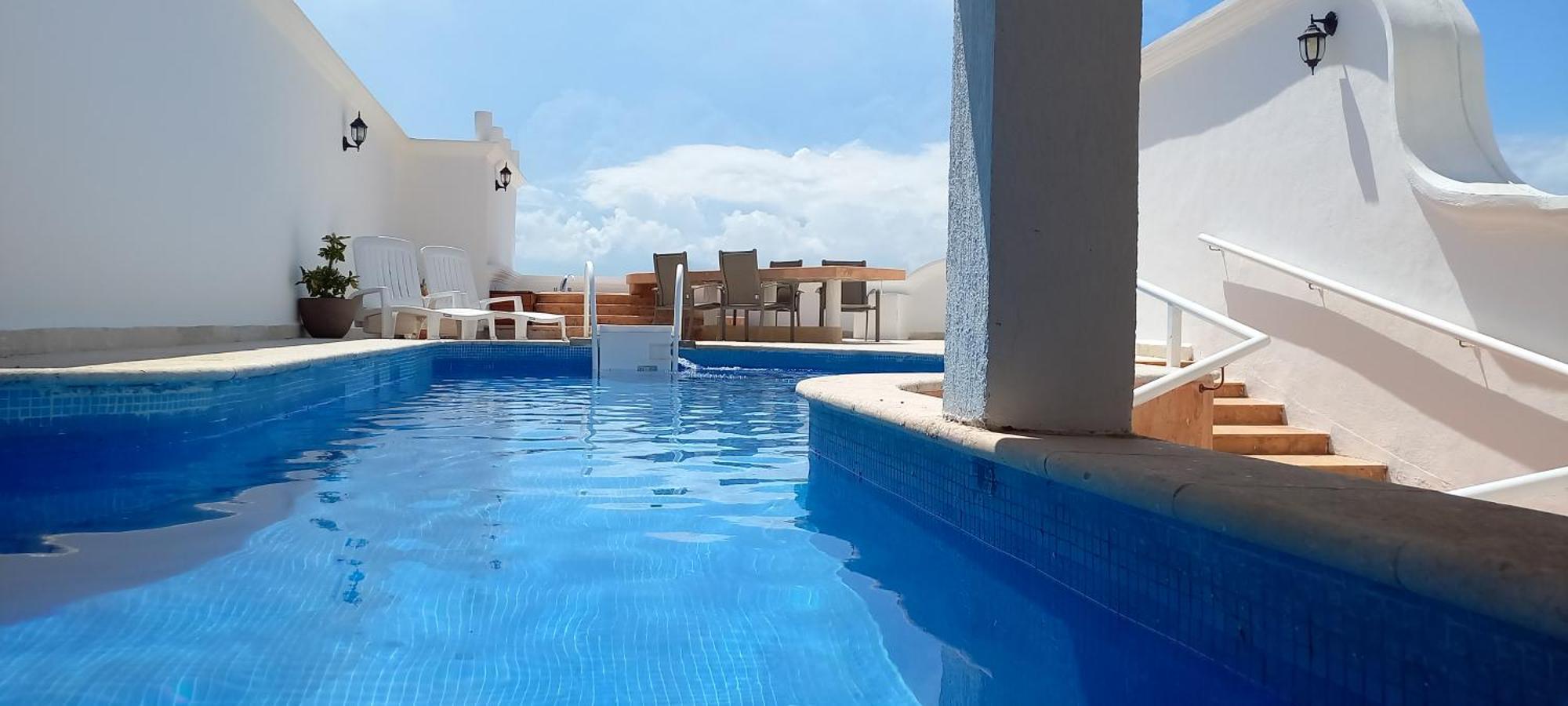Hotel & Museo Casa Turquesa Cancún Extérieur photo